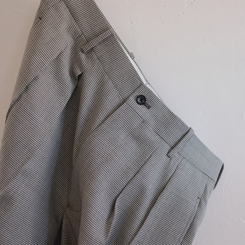 2023SS】【MAATEE&SONS】TROUSERS 千鳥格子 - パンツ