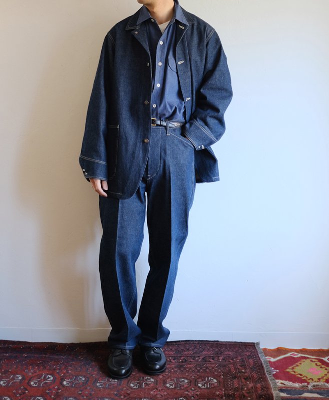 MAATEE&SONS マーティーアンドサンズ】WORK TROUSERS INDIGO - in-and ...