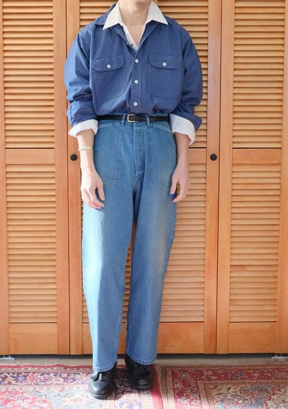 ボタニカル ミディアムベール MAATEE\u0026SONS military denim m35