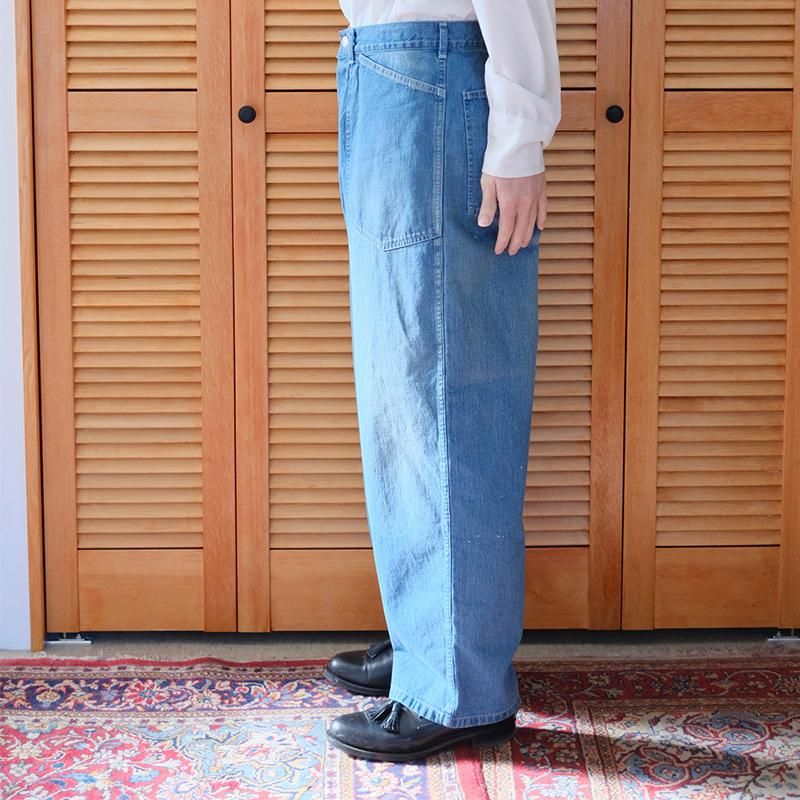 MAATEE&SONS マーティーアンドサンズ】MILITARY DENIM M35 FADE INDIGO 