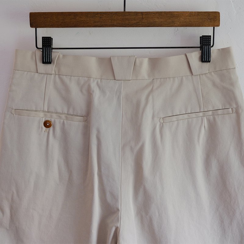 MAATEE&SONS マーティーアンドサンズ】SHORT TROUSERS 薄BEIGE - in 