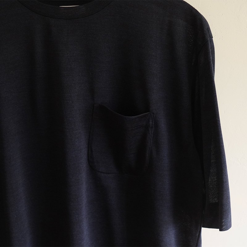 お気にいる Maatee&Sons WASHABLE SILK POCKET TEE - トップス