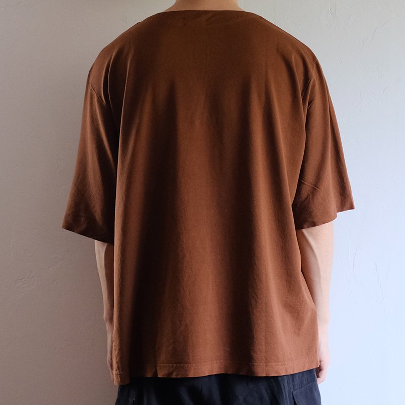 【MAATEE&SONS マーティーアンドサンズ】BOAT S/S TEE BROWN - in-and-out(インアンドアウト)