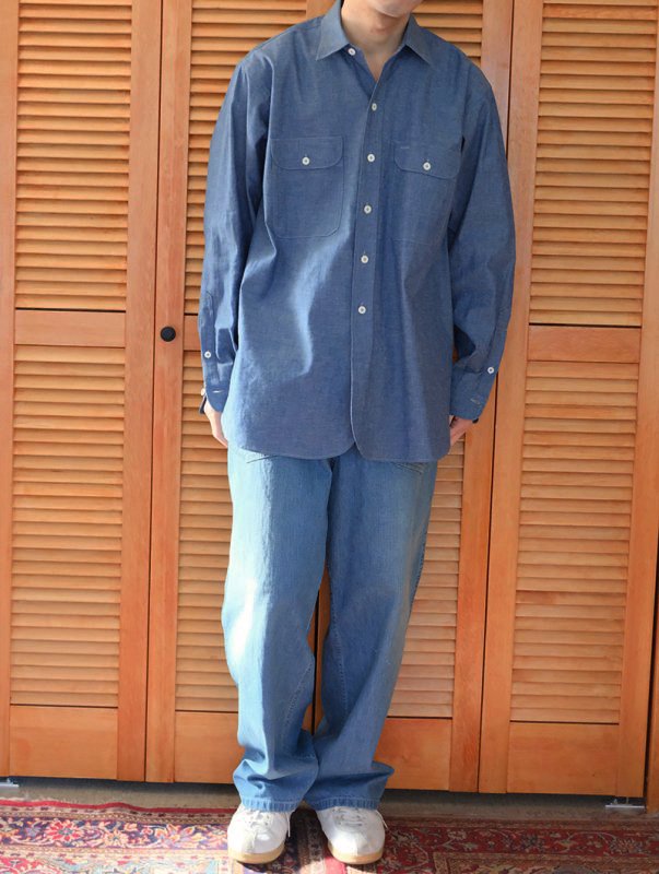 MAATEE&SONS マーティーアンドサンズ】WORK SHIRTS ID GRAY - in-and