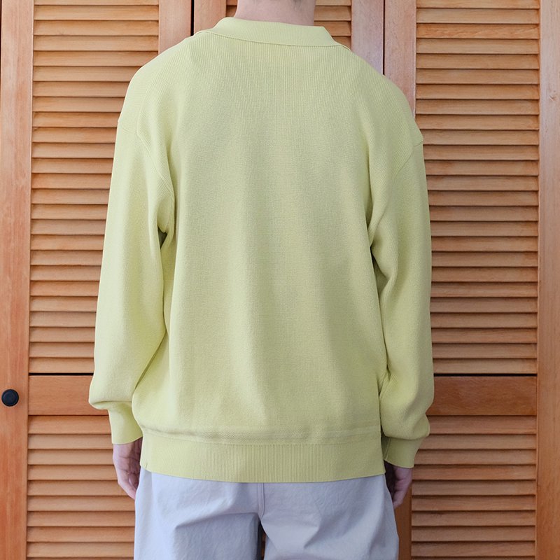 ULTERIOR アルテリア】HARD TWISTED COTTON SKIPPER YELLOW - in