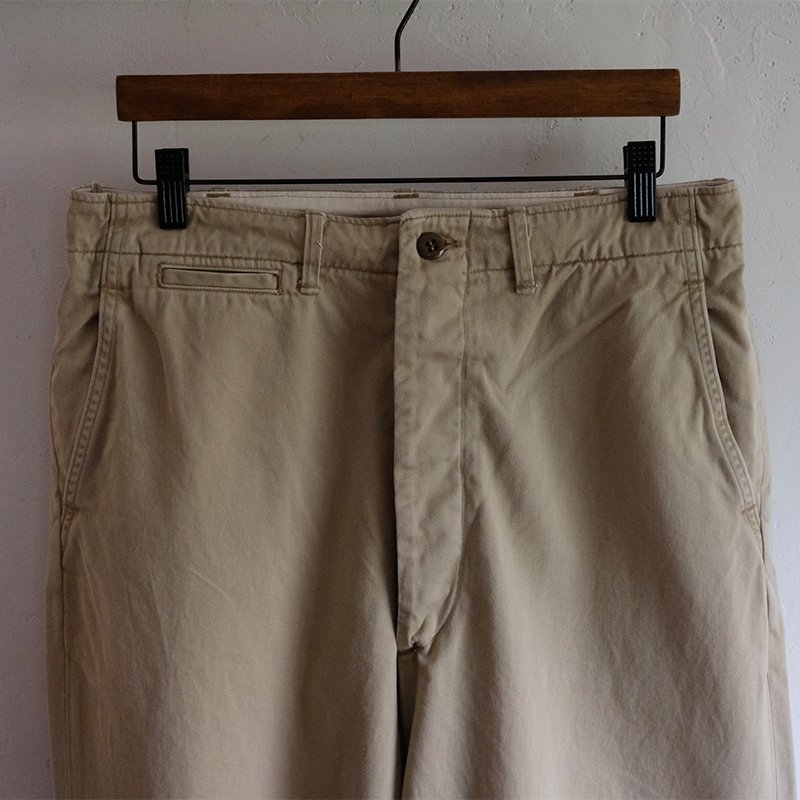 【orSlow オアスロウ】VINTAGE FIT ARMY TROUSERS KHAKI STONE WASH -  in-and-out(インアンドアウト)