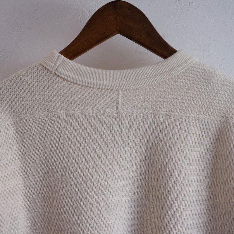 【INDIAN HILL KNITTING SERVICE インディアンヒルニッティングサービス】Heavy Thermal Swedish Mill  Type IVORY - in-and-out(インアンドアウト)