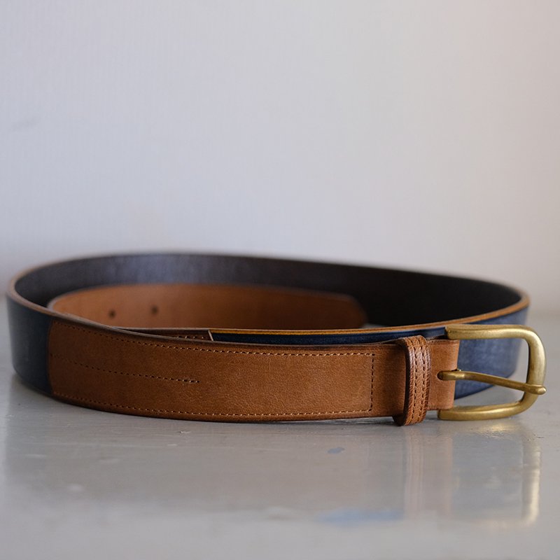 forme フォルメ】Jodhpurs belt Bridle NAVY×SHF - in-and-out(イン ...