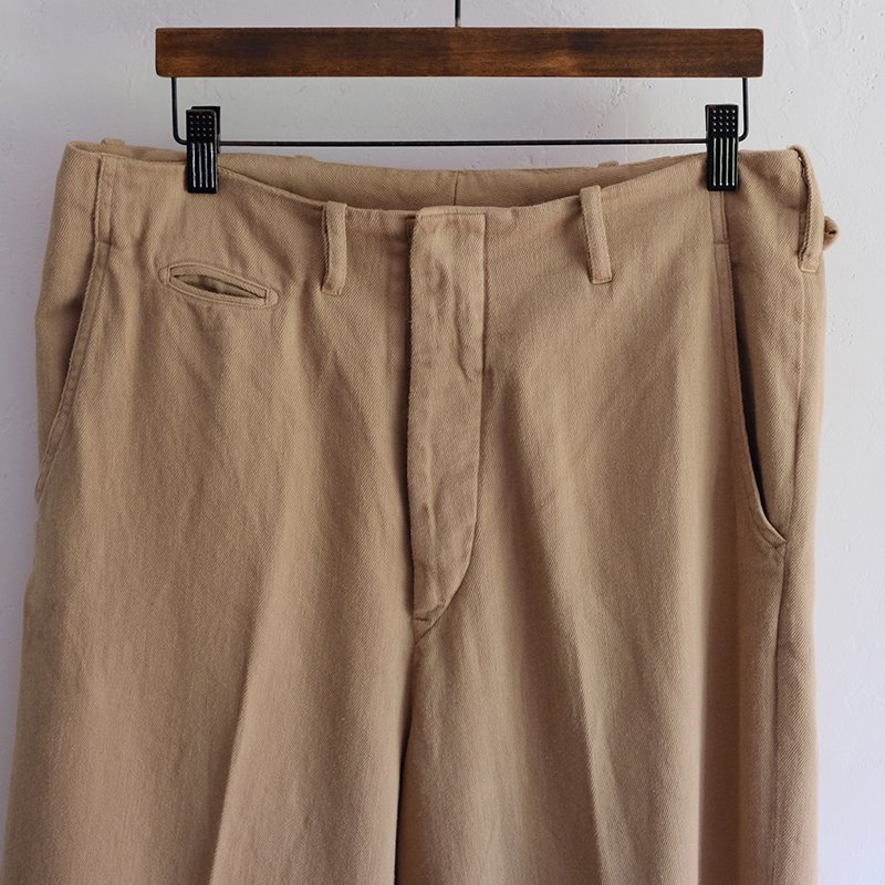 【MAATEE&SONS マーティーアンドサンズ】CHEAP CHINO 薄BEIGE - in-and-out(インアンドアウト)