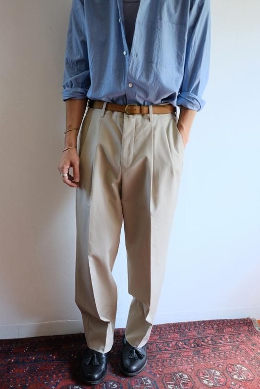 maatee&sons chino trouser 俺チノ 22awパンツ