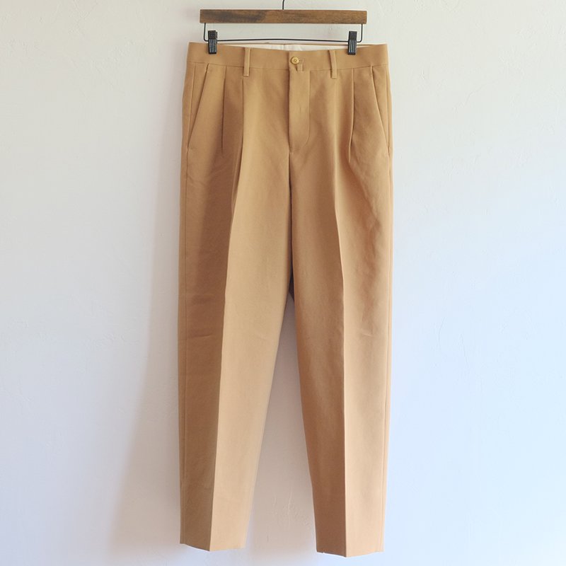 MAATEE&SONS マーティーアンドサンズ】俺のCHINO-PAN 二重OX CAMEL ...