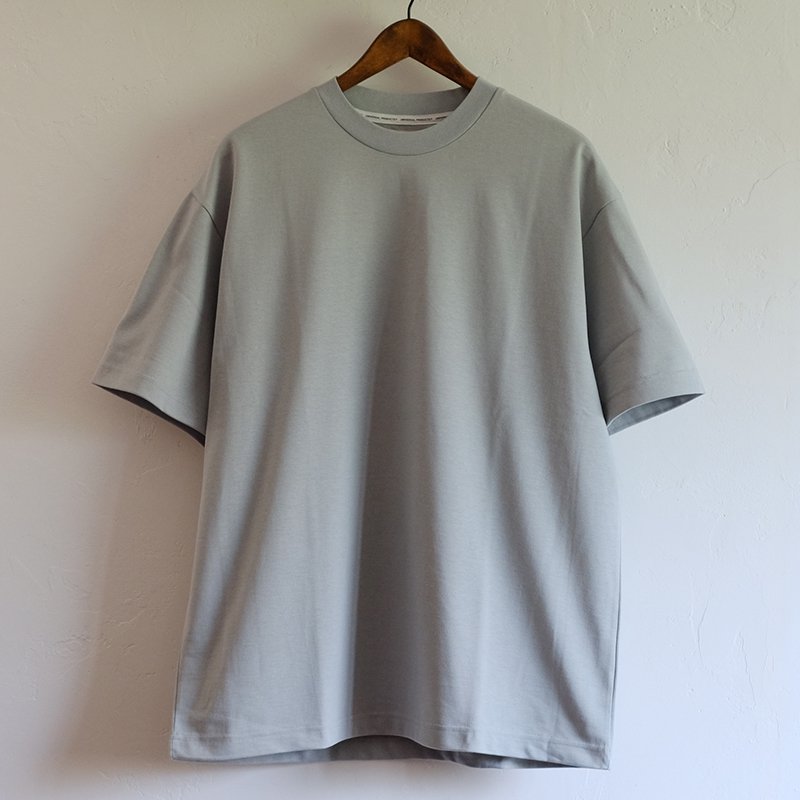 UNIVERSAL PRODUCTS ユニバーサルプロダクツ】S/S T-SHIRTS ASH BLUE