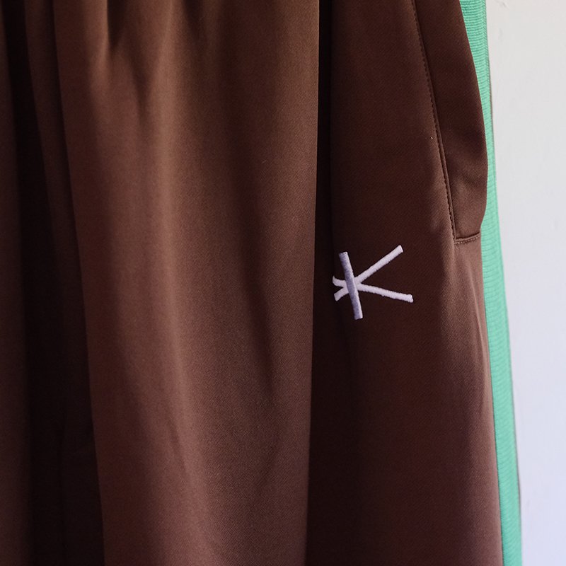 KANEMASA PHIL カネマサ フィル】ECONYL Jersey Track Pants BROWN