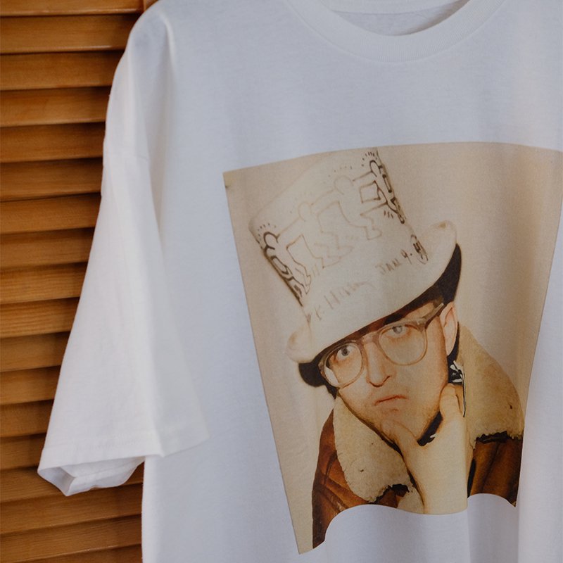 Keith Haring / キース ヘリング】KEITH PHOTO S/S TEE WHITE - in-and