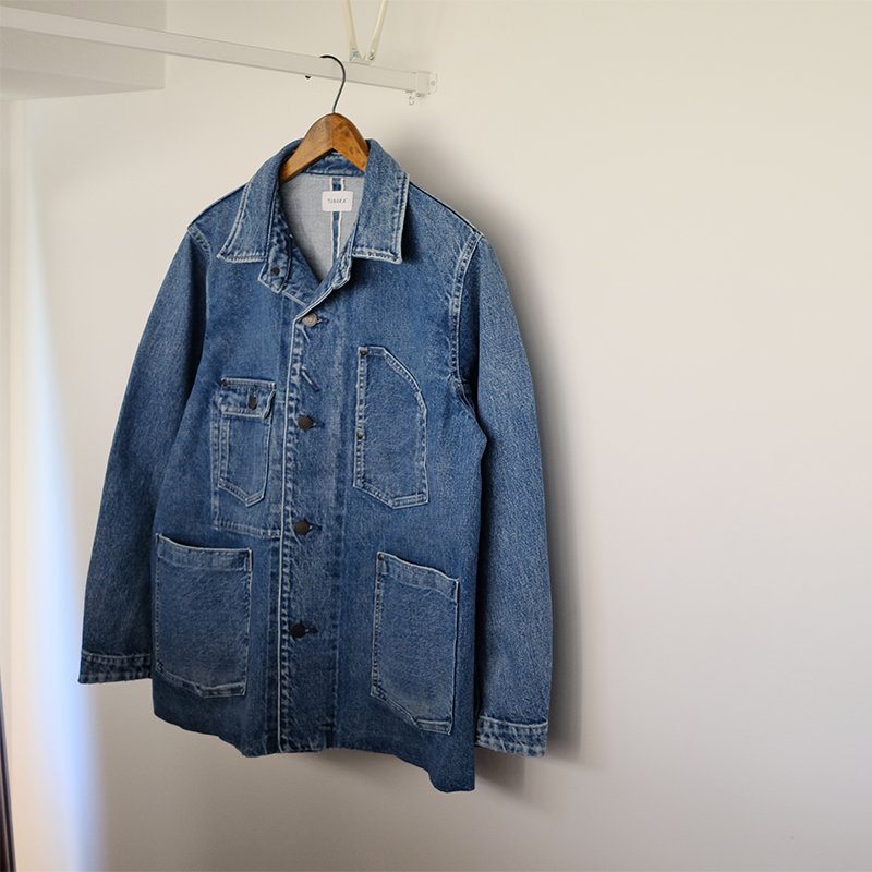 TANAKA タナカ】THE WORK JEAN JACKET VINTAGE BLUE - in-and-out(イン