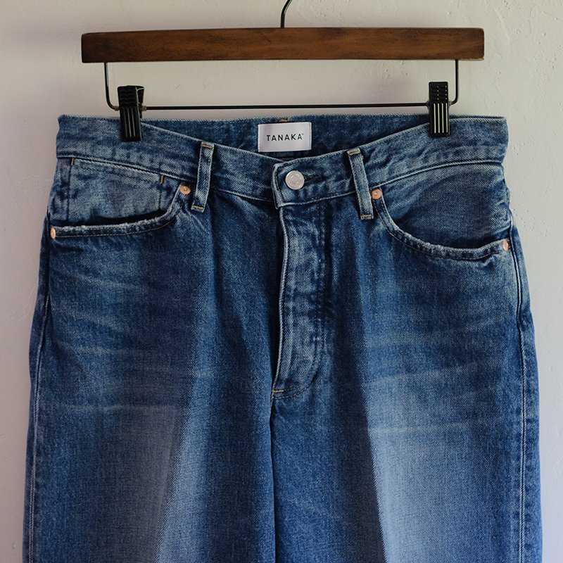 TANAKA タナカ】THE JEAN TROUSERS VINTAGE BLUE - in-and-out(イン