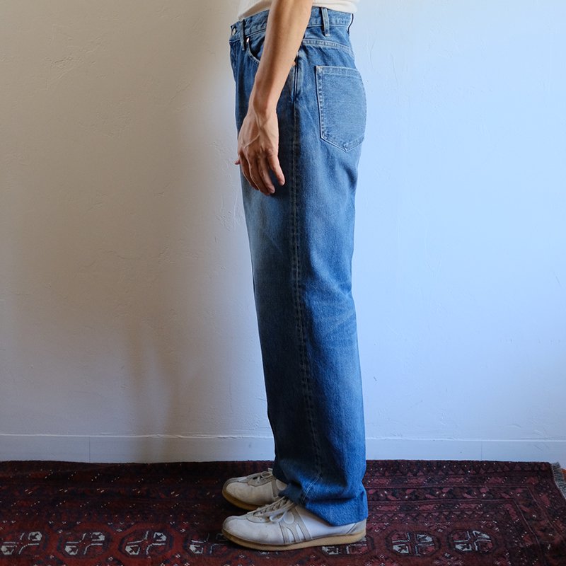 TANAKA タナカ】THE JEAN TROUSERS VINTAGE BLUE - in-and-out(イン