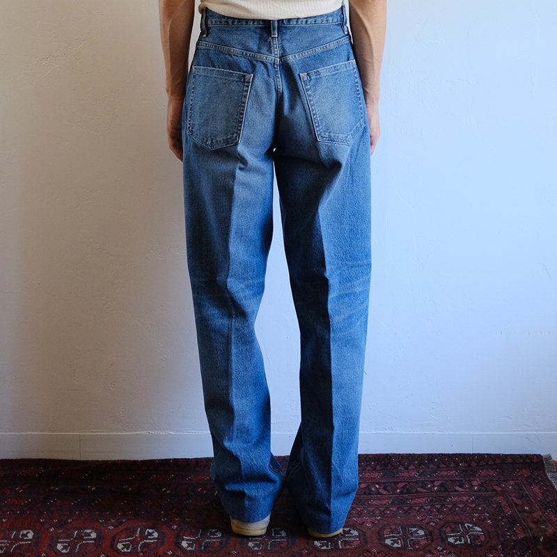 TANAKA タナカ】THE JEAN TROUSERS VINTAGE BLUE - in-and-out(イン