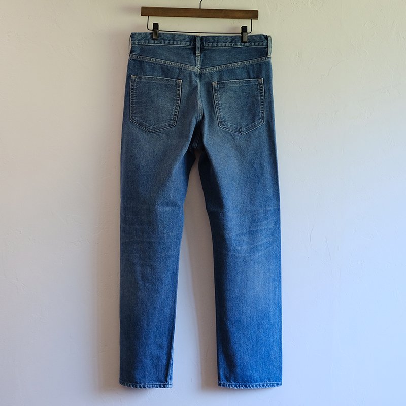 【TANAKA タナカ】THE STRAIGHT JEAN TROUSERS VINTAGE BLUE - in-and-out(インアンドアウト)