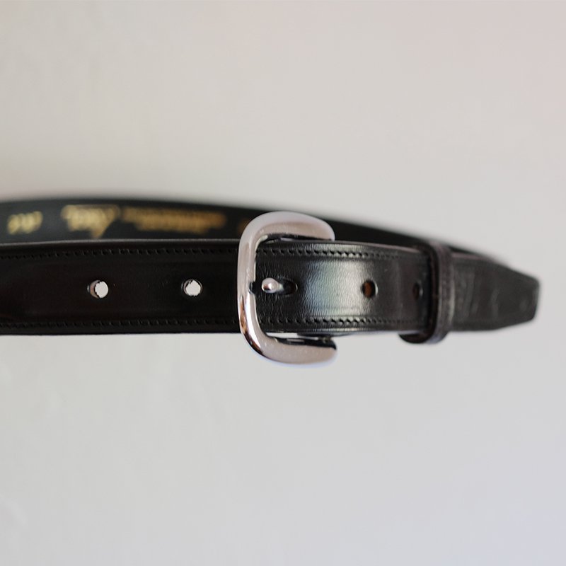 TORY トリー】ROUND RAISED BELT BLACK NICKEL - in-and-out(イン
