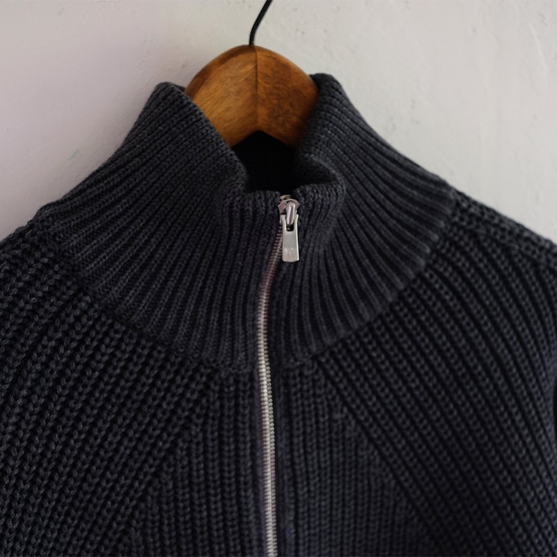 BATONER バトナー】SIGNATURE DRIVERS KNIT GRAY - in-and-out