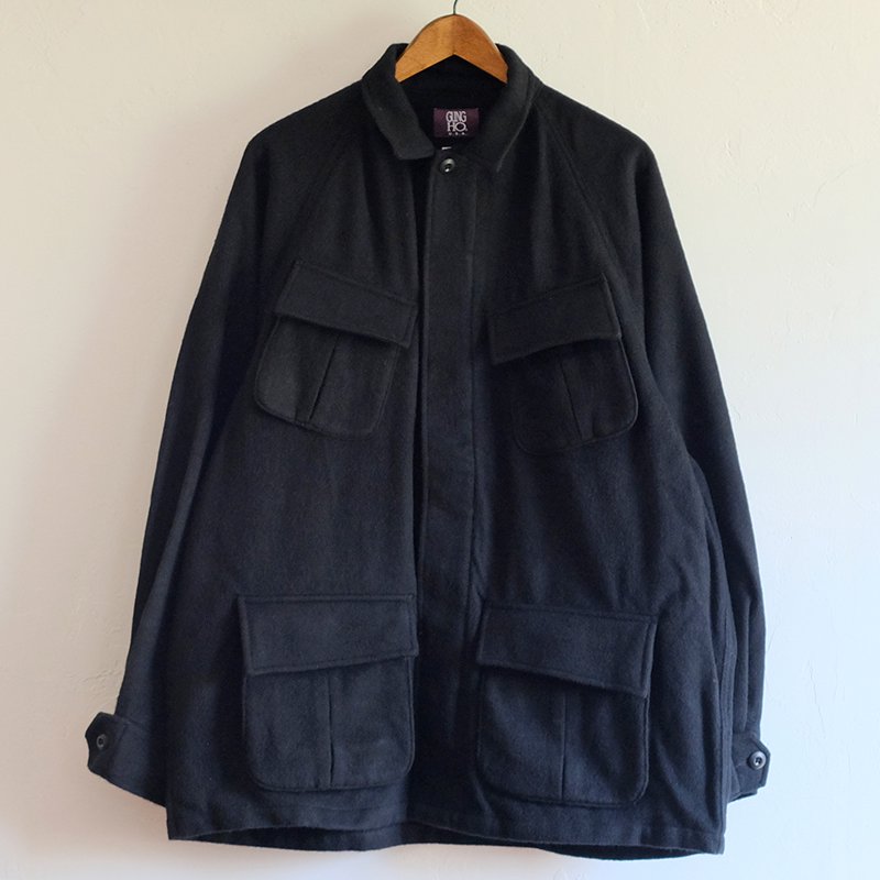 【GUNG HO ガンホー】VIETNAM ERA STYLE BDU SHIRT BLACK - in-and-out(インアンドアウト)