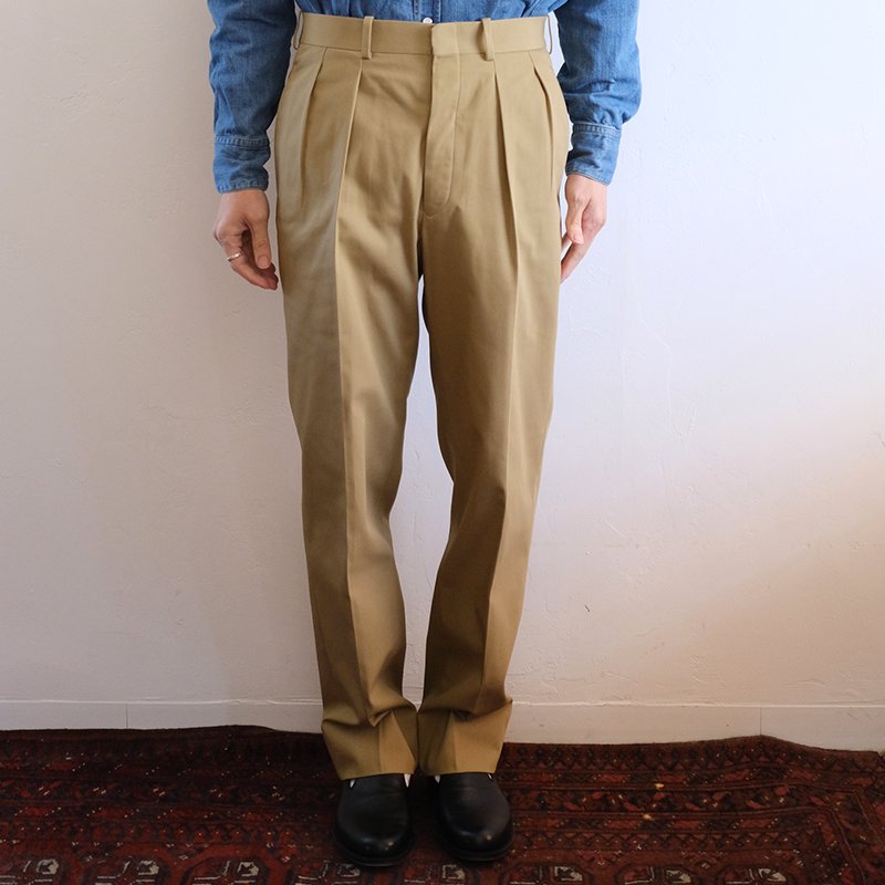 MAATEE&SONS マーティーアンドサンズ】CHINO 2 CAMELBEIGE - in-and 