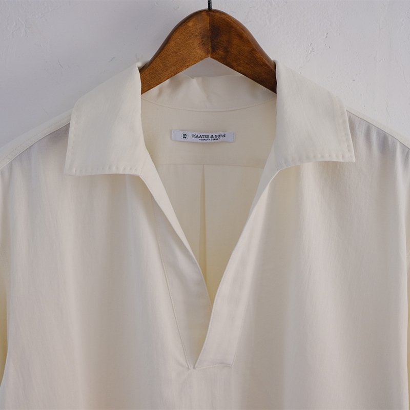 MAATEE&SONS マーティーアンドサンズ】NEW PULL OVER SHIRTS ECRU - in ...