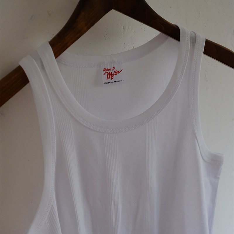UNIVERSAL PRODUCTS ˥СץġMILLER 2PAC TANK TOP WHITE