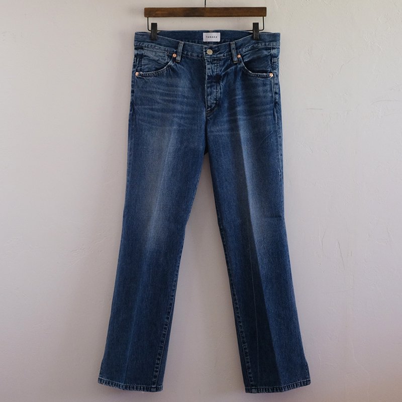 TANAKA タナカ】THE BOOTS JEAN TROUSERS VINTAGE BLUE - in-and-out 