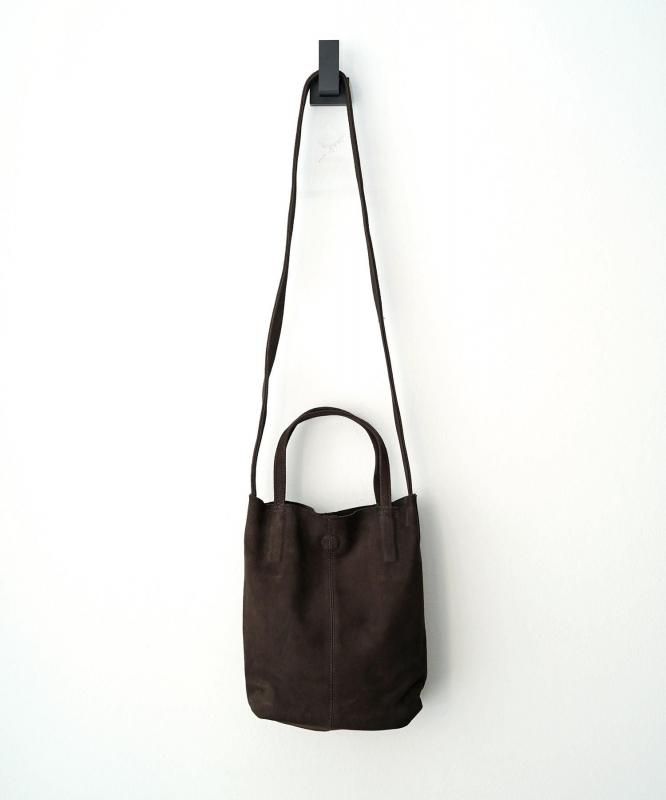 [October 17th 19:00 RELEASE]Morph&#233;e2WAY SMALL TOTE (S size) OIL SUEDE D CHOCO