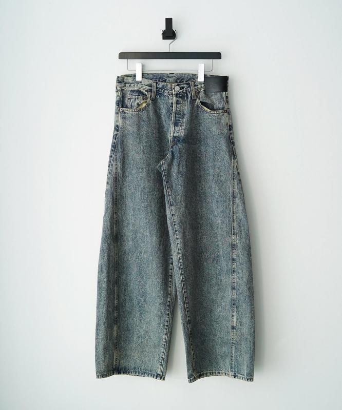 [ November 1th 12:00 RELEASE ]ssstein  UMBRODEFORMATION WIDE DENIN JEANS INDIGO