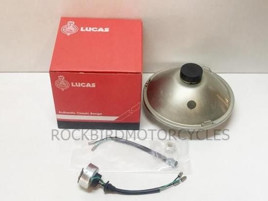 ルーカス 純正 ヘッドライト レンズ 7インチ