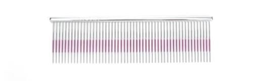 4.5インチワイドピンクライン - ペット向けのシザー（ハサミ）の