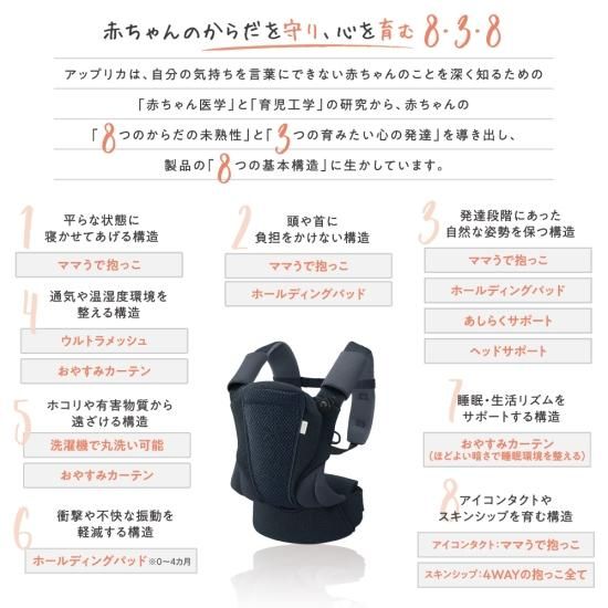 外出/移動用品【ほぼ新品】アップリカ コアラ ウルトラメッシュEX ...