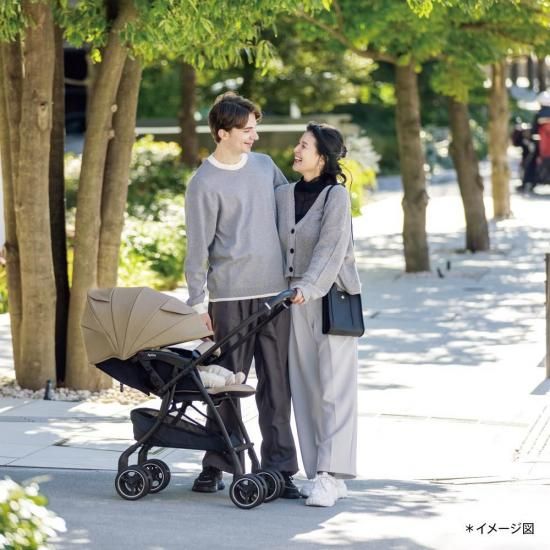 Aprica A型ベビーカー ラクーナクッション AH ベージュ 2025モデル Aprica A型ベビーカー ラクーナクッション AH ベージュ 2025モデル