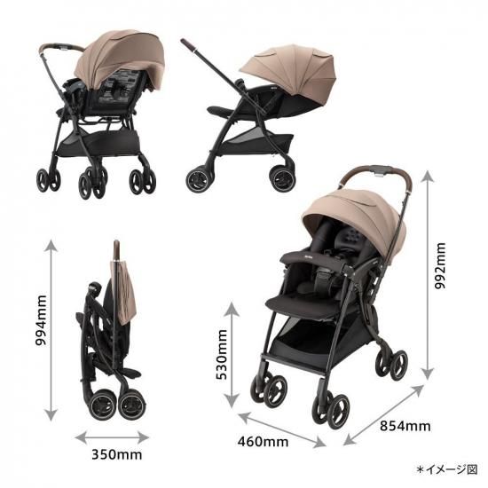 アップリカ ラクーナクッションフリー AE ベビーカー 未使用に近い 2025年 ラクーナ クッション フリー AE（2025年モデル） - アップリカ