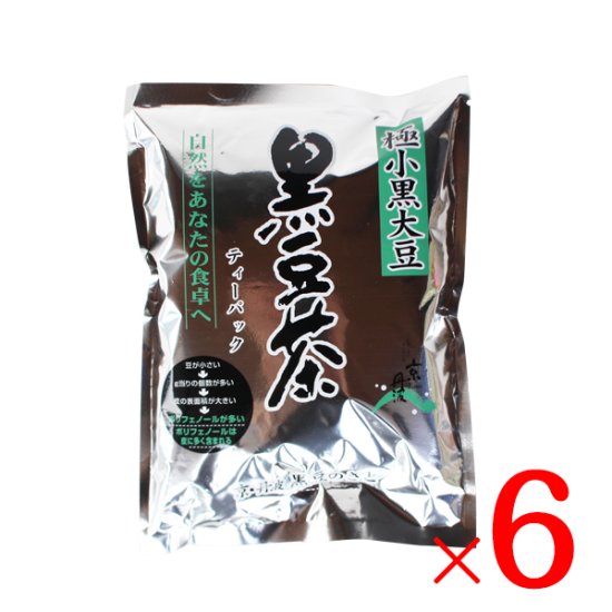 京丹波 黒豆茶ティーパック（20ｇ×12袋入）×6個セット - 足立醸造 公式