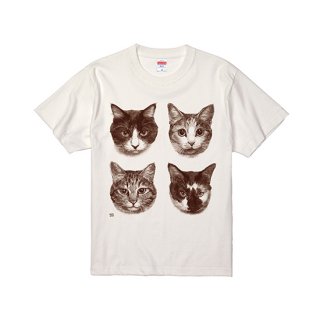 ななはちオリジナルTシャツ　　〈猫街ろまん〉