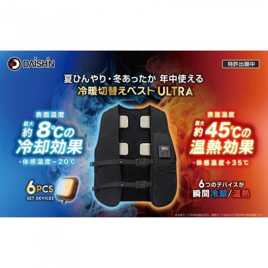 大進 ペルチェベスト バッテリーセット pro フリーサイズ 冷暖