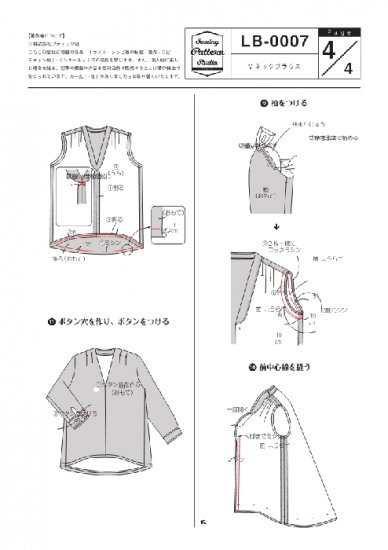 型紙（パターン）販売