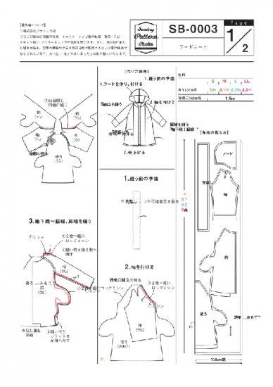 型紙（パターン）販売