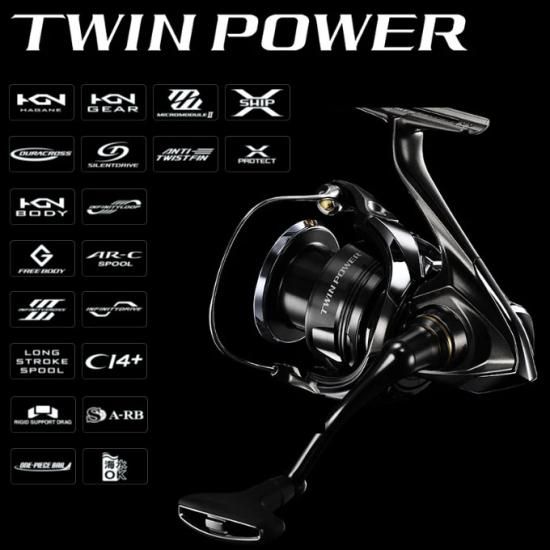 24ツインパワー　C3000 シマノ 24 ツインパワー C3000 (2024年モデル) スピニングリール