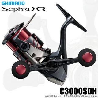 シマノ 25 セフィア XR C3000SDH (2025年モデル) スピニングリール/ダブルハンドル/エギング /(5)