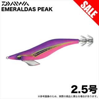 (5)【目玉商品】ダイワ エメラルダス ピーク 2.5号 (ピンク−マッハピンク) エギ/餌木