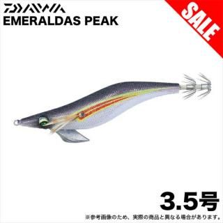 (5)【目玉商品】ダイワ エメラルダス ピーク 3.5号 (ホロ−マッハブラック) エギ/餌木