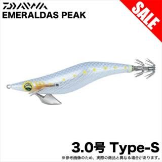 (5)【目玉商品】ダイワ エメラルダス ピーク TypeS 3.0号 (ホロ−クリアダイヤモンド) エギ/餌木/タイプS