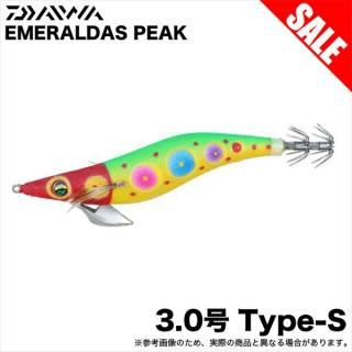 (5)【目玉商品】ダイワ エメラルダス ピーク TypeS 3.0号 (ケイムラ−アラビアンカーペット) エギ/餌木/タイプS