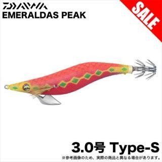 (5)【目玉商品】ダイワ エメラルダス ピーク TypeS 3.0号 (ケイムラ−ナイトワープジャック) エギ/餌木/タイプS