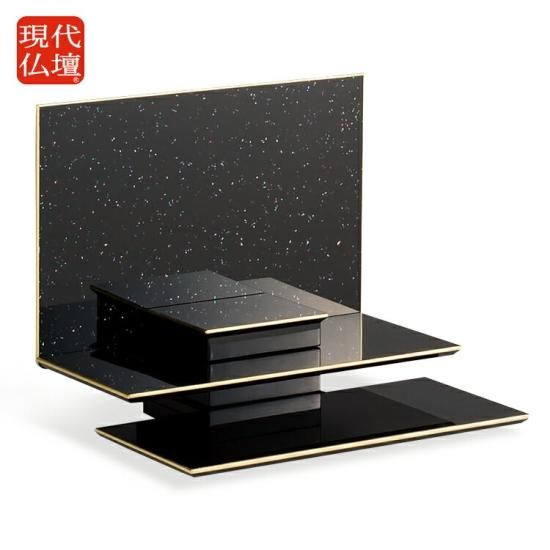 星の都 - 仏壇のあるリビング｜現代的でモダンな祈りの